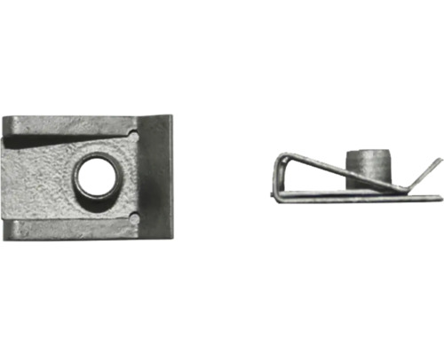 Clip de fixare în două vederi