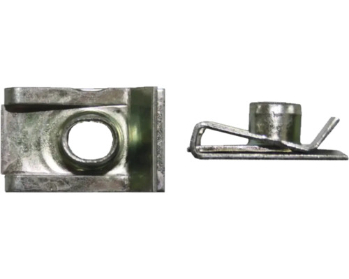 Piuliță din tablă în două vederi