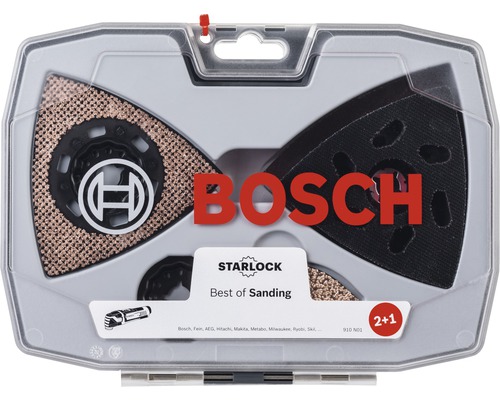 Set discuri abrazive Bosch Starlock în cutie