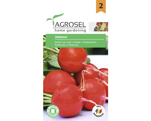 Semințe legume Agrosel ridichi Johanna PG2