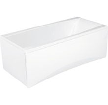 Cadă de baie dreptunghiulară din acril sanitar