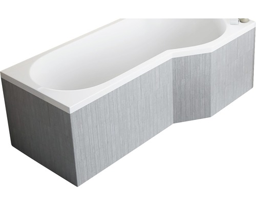 Cadă cu placaj din lemn