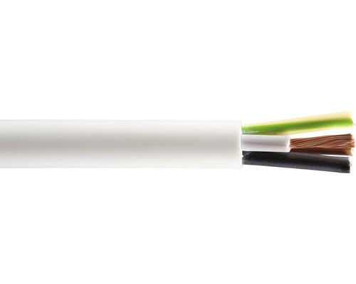 Cablu MYYM (H05VV-F) 4x4 mm² alb