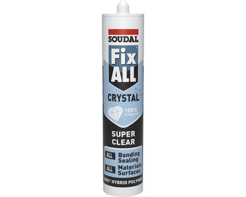 Adeziv SOUDAL Fix All Crystal transparent 290 ml-0