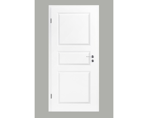 Foaie de ușă Pertura Pila 03 albă 86,0x198,5 cm stânga-0