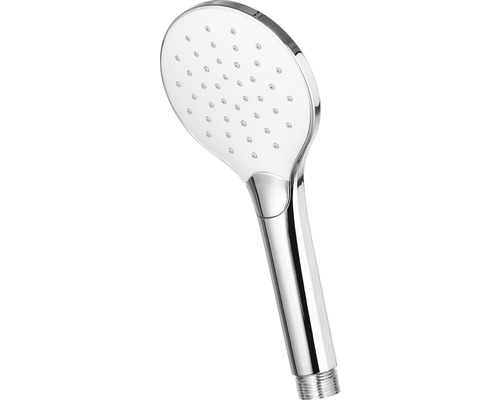 Duș de mână din metal cu cap și mâner de duș