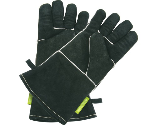 Set mănuși pentru grătar OUTDOORCHEF piele negru