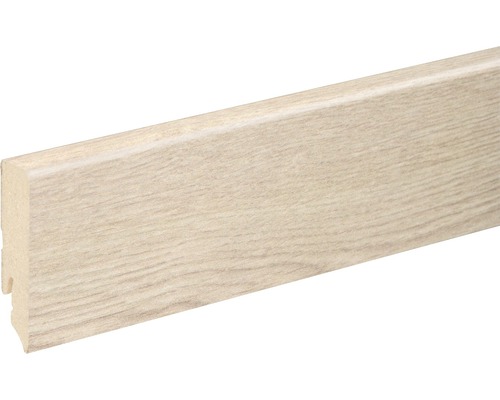 Plintă MDF 2400x70x16 mm FU86L magnolia Nobel-0