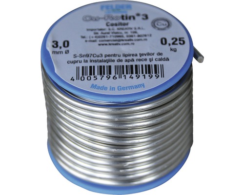 Aliaj lipire Felder 3 mm/250g buc
