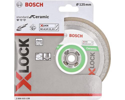 Disc de debitare Bosch Ceramic, diametru 125 milimetri