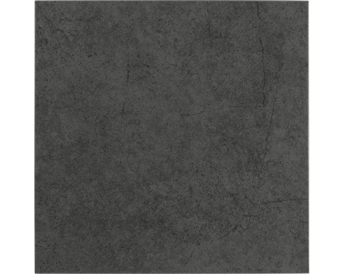 Gresie exterior/interior porțelanată Glimmer negru 24,5x24,5 cm