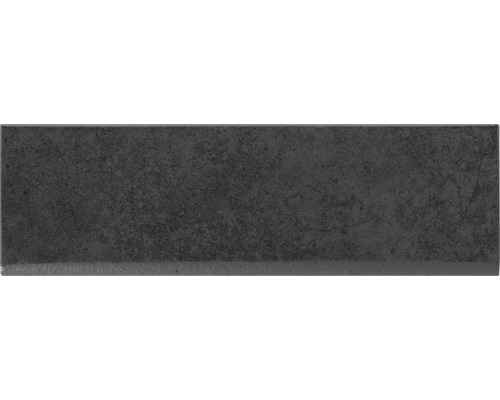 Plintă ceramică Glimmer negru 24,5x7,3 cm