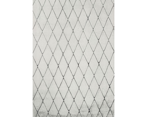 Covor Romance Cutout model romburi gri 160x230 cm Covor Romance Cutout model romburi gri 160x230 cm