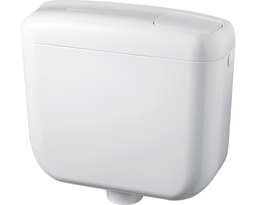 Rezervor WC aparent Concept 1, montaj monobloc, 6-9 l, alb