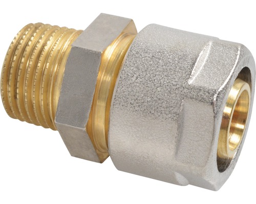 Racord alamă pentru țeavă PexAl 20x2mm 1/2