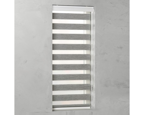 Rulou de fereastră cu dungi alternante transparente și opace