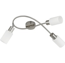 Cerc spoturi Mars E14 max. 3x40W, alb/nichel mat