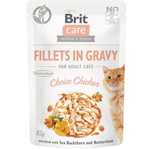 Hrană umedă pentru pisici Brit Care Adult file pui în sos 85 g-thumb-0