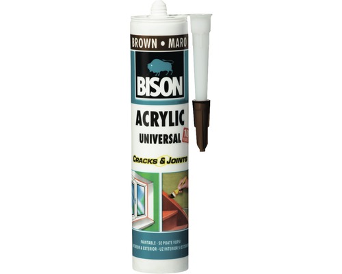 Etanșeizant acrilic universal Bison maro 300 ml