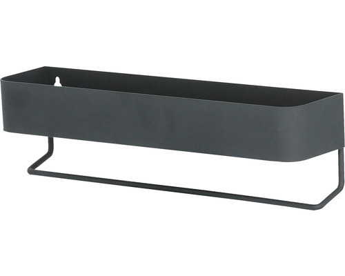 Raft de perete cu suport pentru prosoape