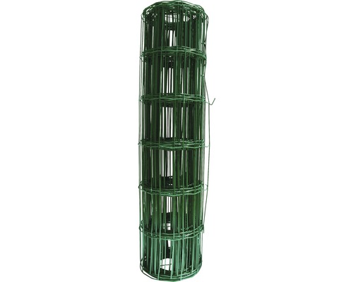Plasă gard zincată plastifiată Europlast 0,6x10 m verde