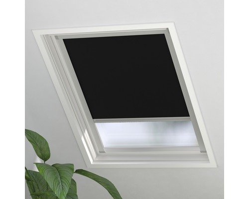 Rulou opac fereastră de mansardă Soluna Skylight 2.0 C04 negru 38,3x74 cm