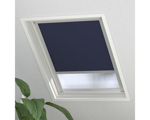 Rulou opac fereastră de mansardă Soluna Skylight 2.0 PK10 albastru 77,5x141,7 cm