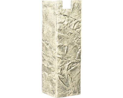 Modul de colț cu structură de piatră pentru designul terariului