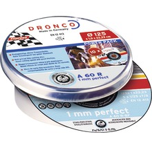 Discuri debitare metale Dronco Perfect Ø115x1x22,23 mm, pachet 10 bucăți-thumb-1