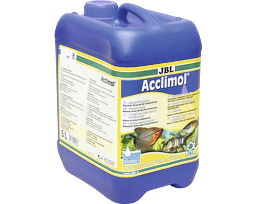 Soluție de tratare a apei JBL Acclimol în recipient de 5 litri
