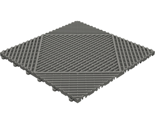 Dală sistem click Florco Classic plastic 40x40 cm gri 6 | HORNBACH