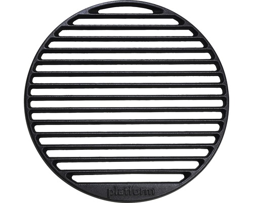 Placă de grătar tip grill Tenneker Halo, rotund, Ø 30 cm, fontă Placă de grătar tip grill Tenneker Halo, rotund, Ø 30 cm, fontă