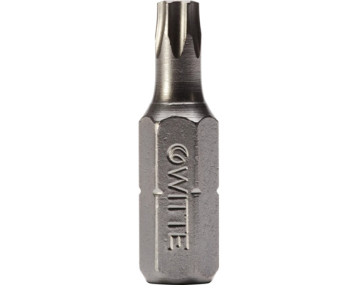 Bit șurubelniță torx Witte 1/4" T15 25mm, oțel inoxidabil