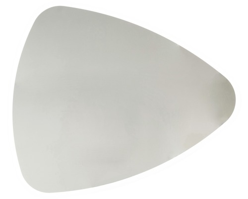 Oglindă baie cu LED reversibilă triunghiulară Savini Due Idea 85 x 100 cm Blat de masă asimetric