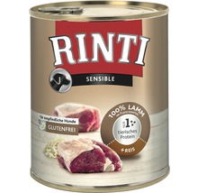 Hrană umedă pentru câini Rinti Sensible cu miel și orez 800 g-thumb-1