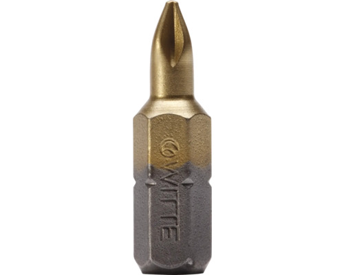 Biți șurubelniță cruce Witte Titan 1/4 PH1 25mm, pachet 2 bucăți Bit șurubelniță în cruce