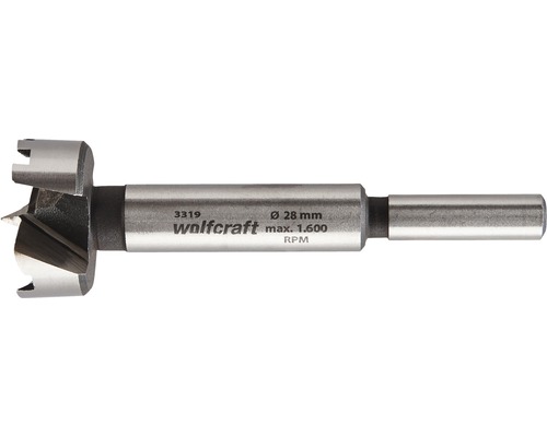 FR カルミナ 1枚 Freză Forstner Wolfcraft Ø28 mm, prindere Ø8 mm | HORNBACH