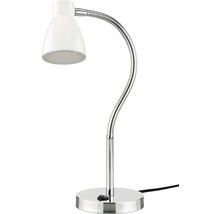 Lampă de birou cu LED integrat Start 3W 200 lumeni, alb/crom-thumb-0