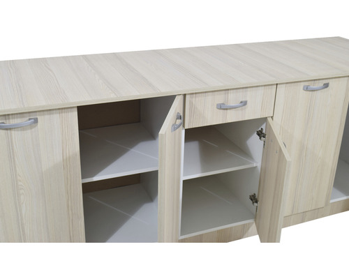 Bufet cu sertare și compartimente deschise