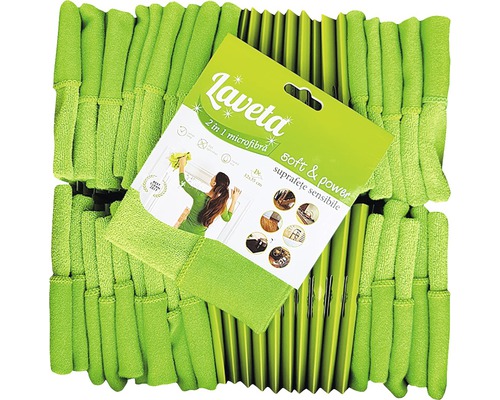 Laveta 2 în 1 cârpe din microfibră, pachet