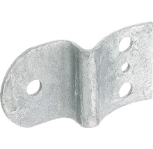 Conector unghiular metalic cu găuri de fixare