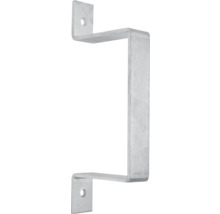Ancoră metalică pentru stâlp cu găuri de fixare