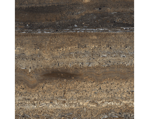 Placă de travertin cu granulație orizontală