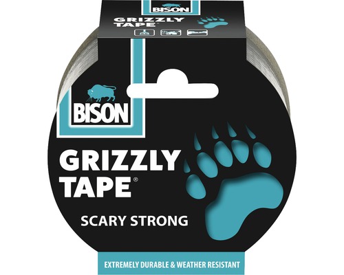 Bandă adezivă pentru reparații Grizzly Bison 48 mm x 10 m Rola de bandă Bison Grizzly