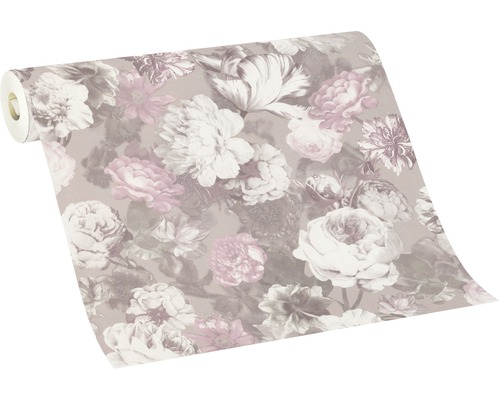 Rola de tapet cu model floral