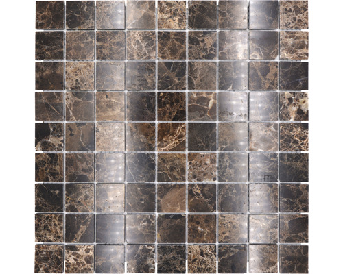 Mozaic piatră naturală MOS 32/2909 maro 30,5x30,5 cm Placă de mozaic din marmură