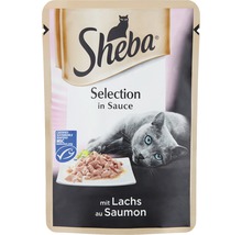 Hrană umedă pentru pisici Sheba mini-fileuri de somon, 85 g-thumb-0