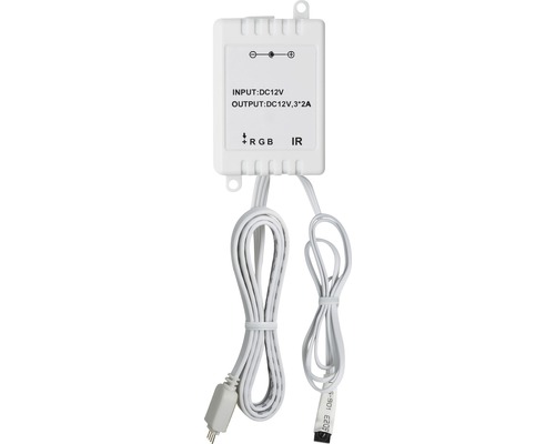 Controler bandă LED cu conexiuni RGB și infraroșu