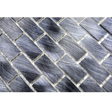 Mozaic aluminiu XAM 421 negru 30,5x32,5 cm-thumb-2