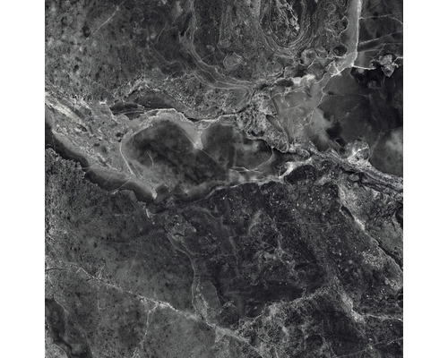 Placă închisă la culoare cu aspect de marmură pentru interior